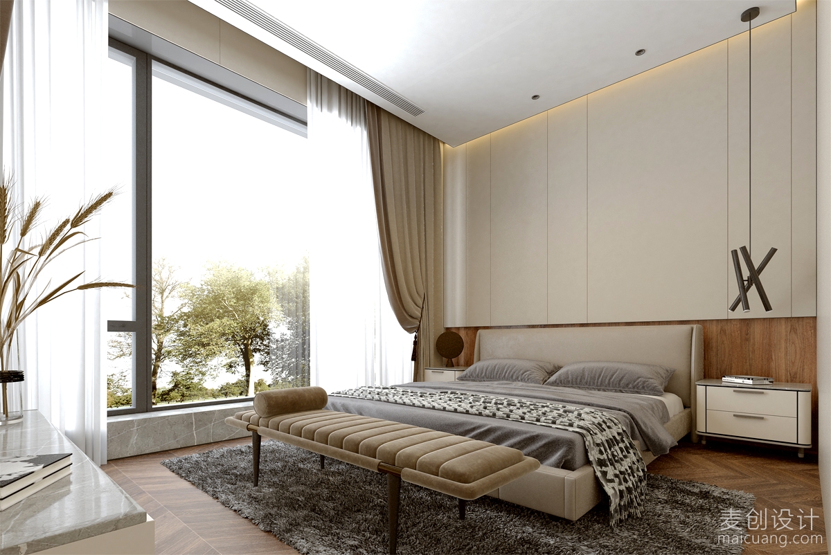 现代卧室|空间|家装设计|Z69056146 - 原创作品 - 站酷 (ZCOOL)